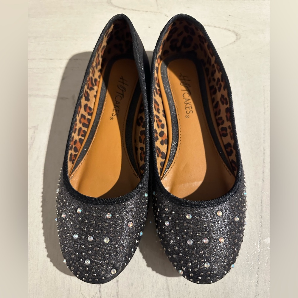 Girls black dress shoes
